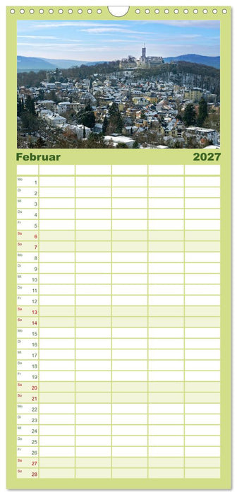 Traumschöner Taunus (CALVENDO Familienplaner 2027)
