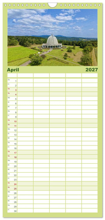 Traumschöner Taunus (CALVENDO Familienplaner 2027)