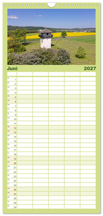 Traumschöner Taunus (CALVENDO Familienplaner 2027)