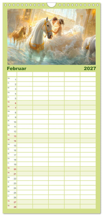 Opulente Unterwasserromanzen (CALVENDO Familienplaner 2027)