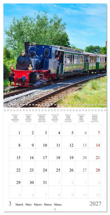 German Islands (CALVENDO Monthly Calendar 2027)