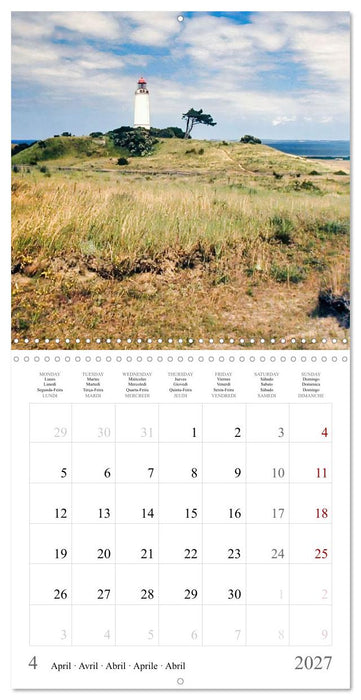 German Islands (CALVENDO Monthly Calendar 2027)