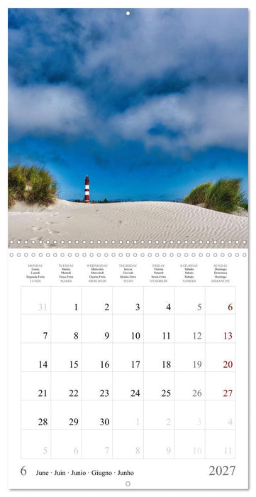 German Islands (CALVENDO Monthly Calendar 2027)