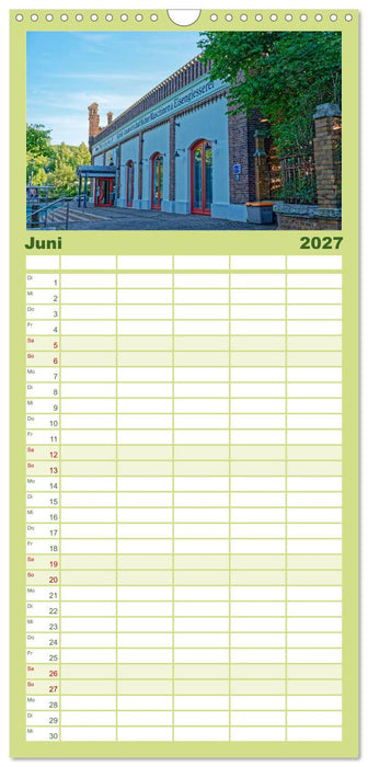 Hennef - Stadt der 100 Dörfer (CALVENDO Familienplaner 2027)