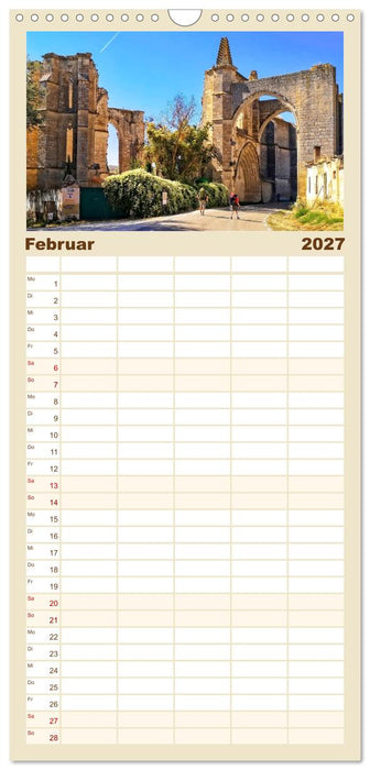 Camino de Santiago - Jakobsweg (CALVENDO Familienplaner 2027)