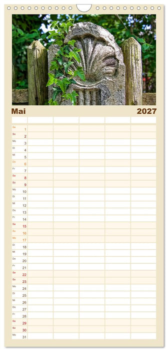 Camino de Santiago - Jakobsweg (CALVENDO Familienplaner 2027)