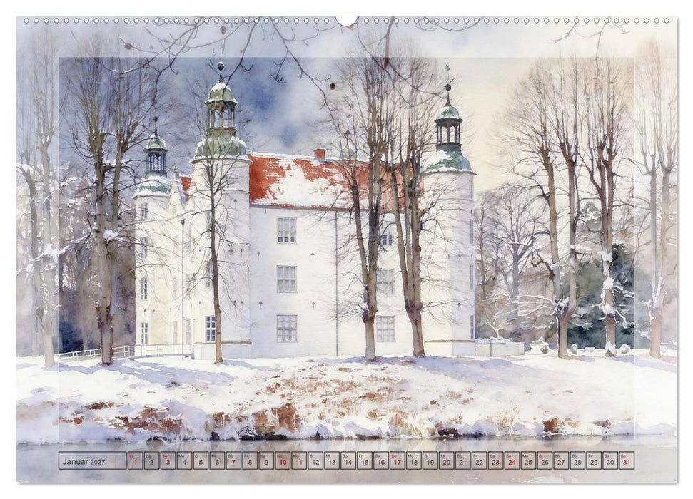 Charmantes Schleswig-Holstein (CALVENDO Wandkalender 2027)
