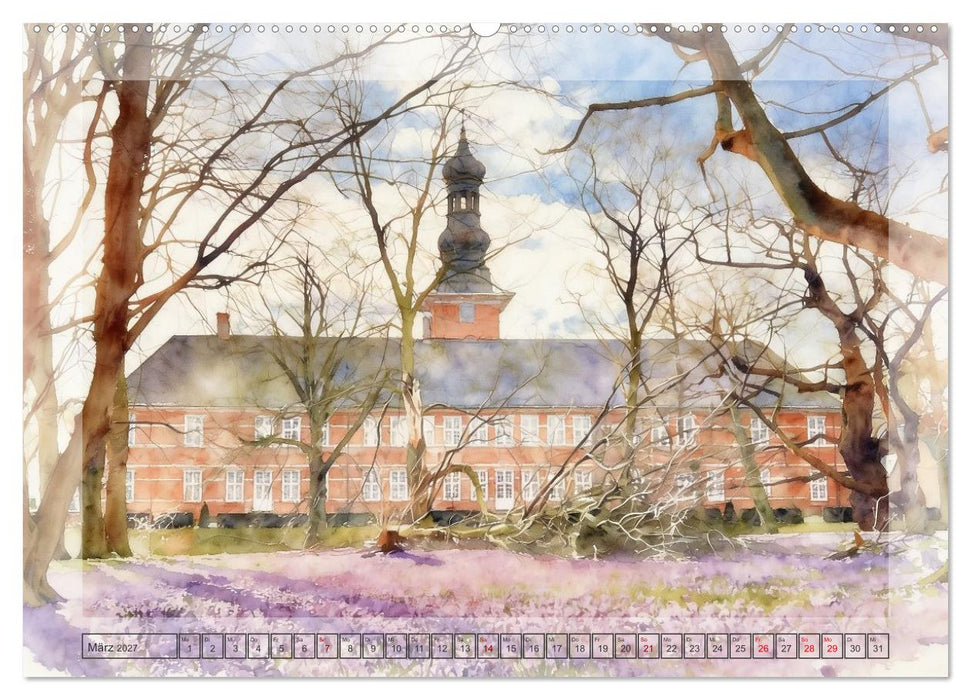 Charmantes Schleswig-Holstein (CALVENDO Wandkalender 2027)