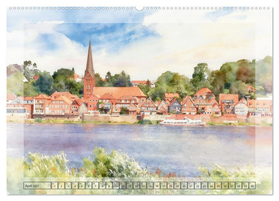 Charmantes Schleswig-Holstein (CALVENDO Wandkalender 2027)