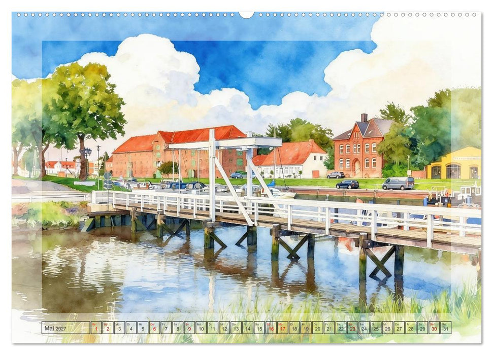 Charmantes Schleswig-Holstein (CALVENDO Wandkalender 2027)