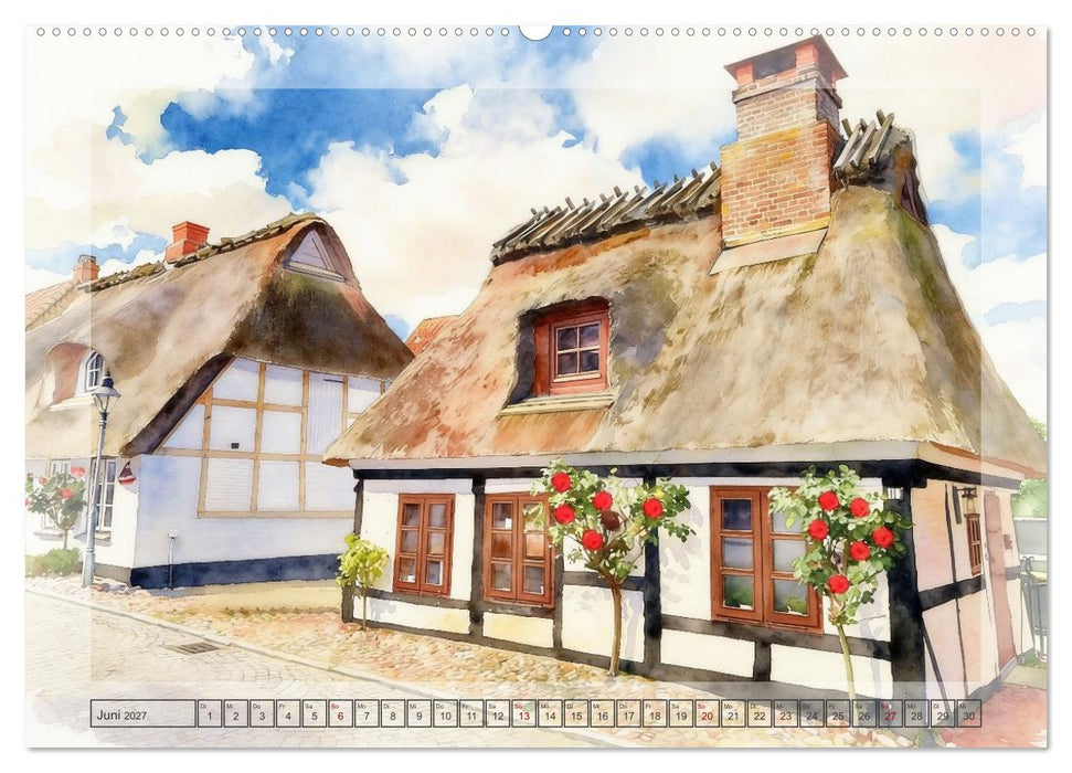 Charmantes Schleswig-Holstein (CALVENDO Wandkalender 2027)