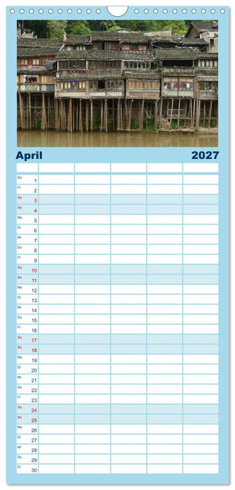 Die schönsten Bucket List Reiseziele (CALVENDO Familienplaner 2027)