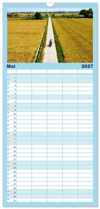 Die schönsten Bucket List Reiseziele (CALVENDO Familienplaner 2027)