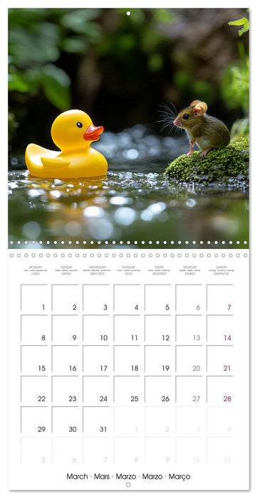 Yellow Travelers (CALVENDO Monthly Calendar 2027)