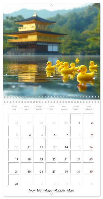 Yellow Travelers (CALVENDO Monthly Calendar 2027)