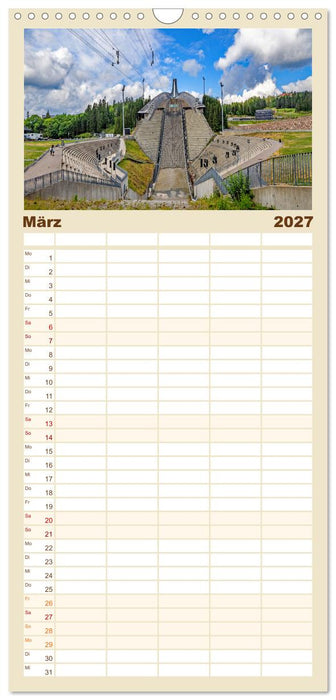 Vom Südkap zum Nordkap (CALVENDO Familienplaner 2027)