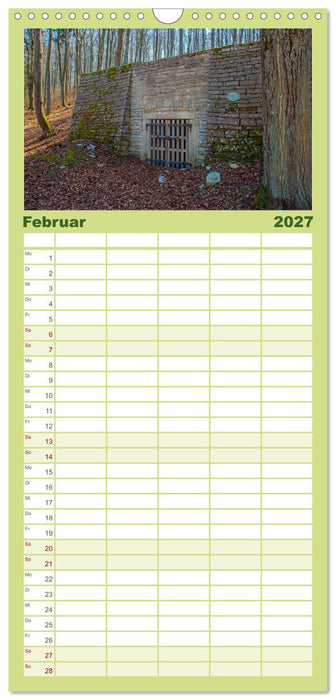 Mittelfranken für Entdecker und Wanderer (CALVENDO Familienplaner 2027)