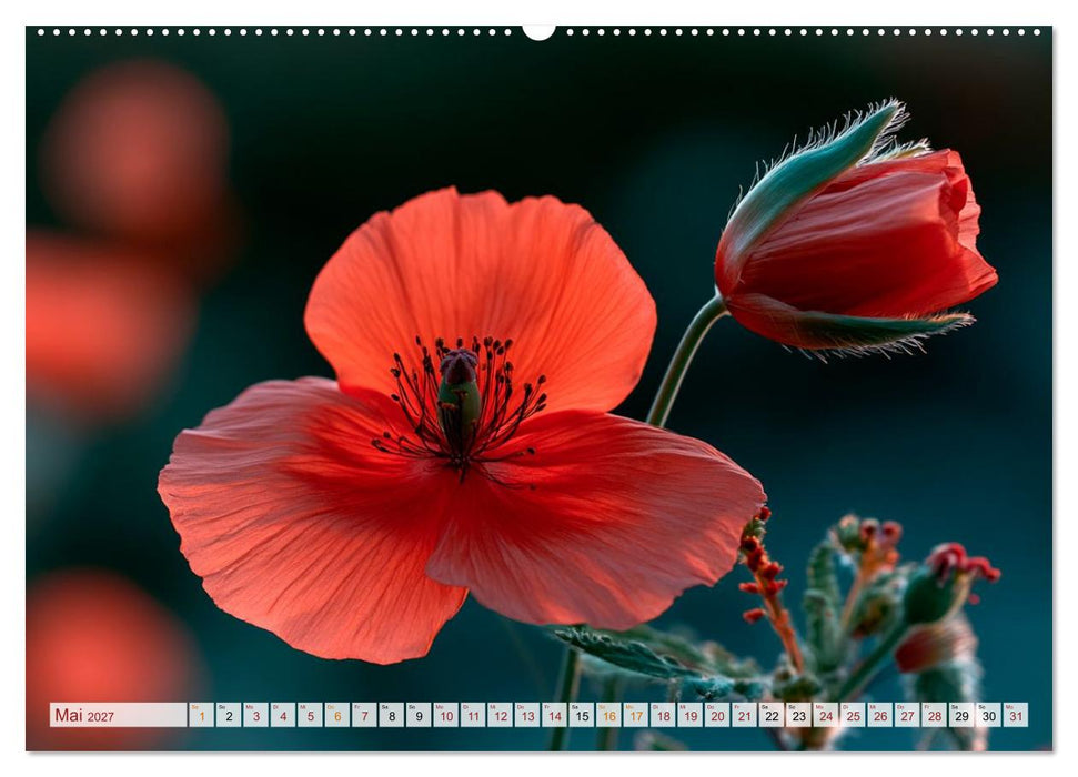 Mohnblütenmelodie (CALVENDO Wandkalender 2027)