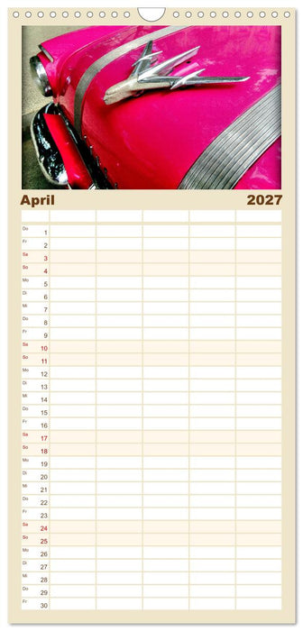 PONTIAC '55 (CALVENDO Familienplaner 2027)