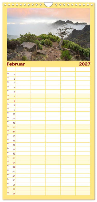 Wunderschönes Madeira (CALVENDO Familienplaner 2027)