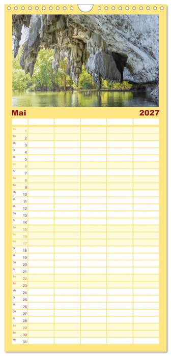 Thailand - Die Schönheit Asiens (CALVENDO Familienplaner 2027)