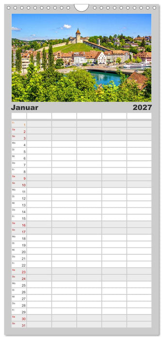 Grüezi aus der Schweiz (CALVENDO Familienplaner 2027)