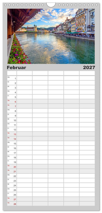 Grüezi aus der Schweiz (CALVENDO Familienplaner 2027)