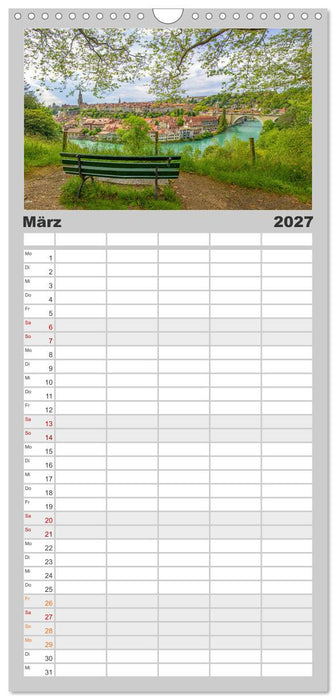 Grüezi aus der Schweiz (CALVENDO Familienplaner 2027)