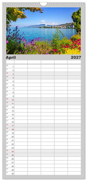 Grüezi aus der Schweiz (CALVENDO Familienplaner 2027)