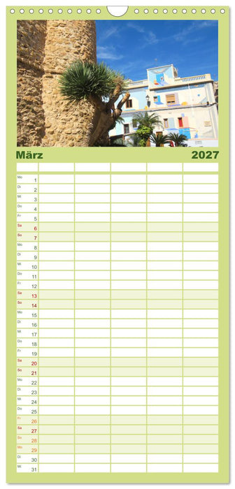 Alicante - Benidorm - Calp (CALVENDO Familienplaner 2027)