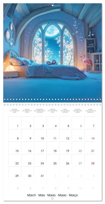 Animals in unreal rooms - Dreamlike Illusions (CALVENDO Monthly Calendar 2027)