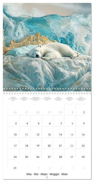 Animals in unreal rooms - Dreamlike Illusions (CALVENDO Monthly Calendar 2027)