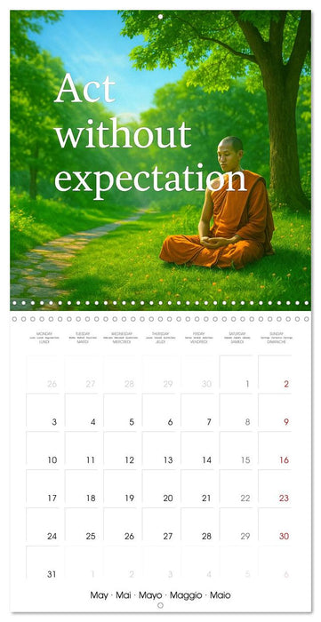 Time to make your soul happy (CALVENDO Monthly Calendar 2027)