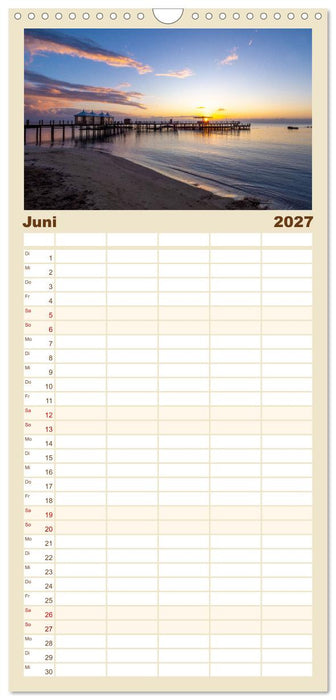 Urlaubsparadies in Nordzypern (CALVENDO Familienplaner 2027)