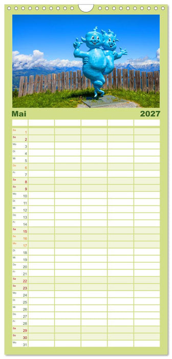 St.Johann im Pongau (CALVENDO Familienplaner 2027)