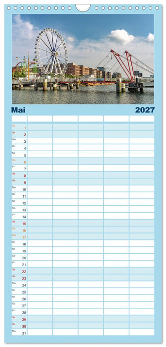 Schleswig Holstein - Landeshauptstadt Kiel (CALVENDO Familienplaner 2027)