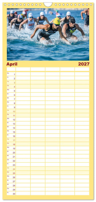 Triathlon Power (CALVENDO Familienplaner 2027)