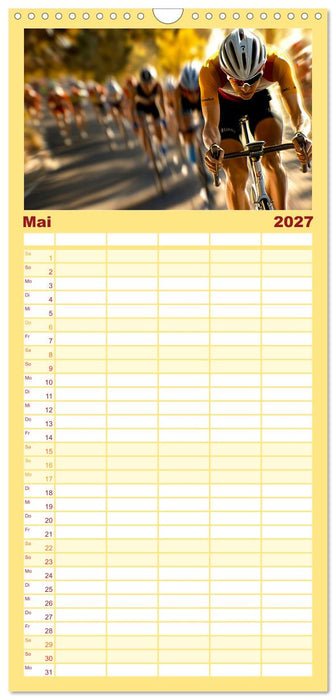 Triathlon Power (CALVENDO Familienplaner 2027)