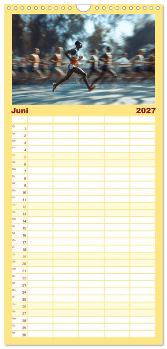 Triathlon Power (CALVENDO Familienplaner 2027)