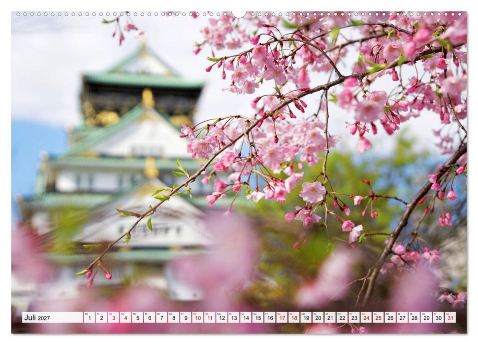 Japan im Frühling (CALVENDO Premium Wandkalender 2027)