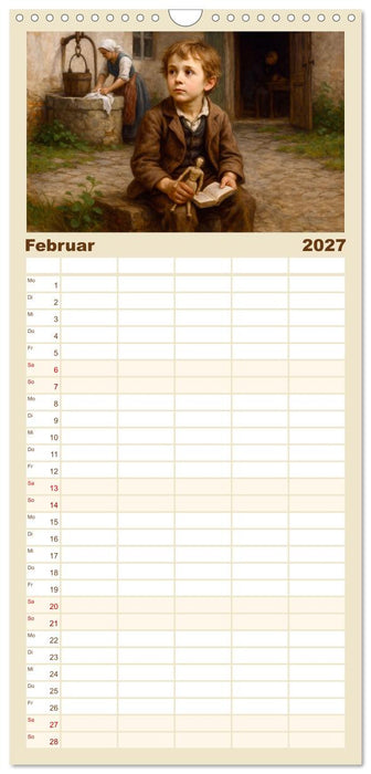 Hans Christian Andersen. Sein Leben, seine Werke (CALVENDO Familienplaner 2027)