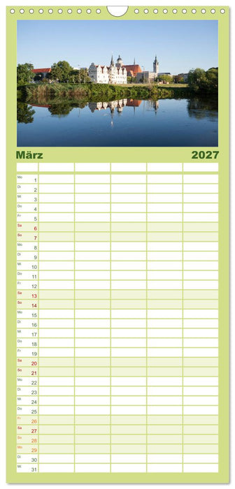 Elbetal Süd - Radland Deutschland (CALVENDO Familienplaner 2027)