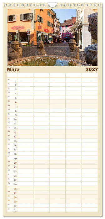 Bad Säckingen - Charmantes Städtchen am Rhein (CALVENDO Familienplaner 2027)