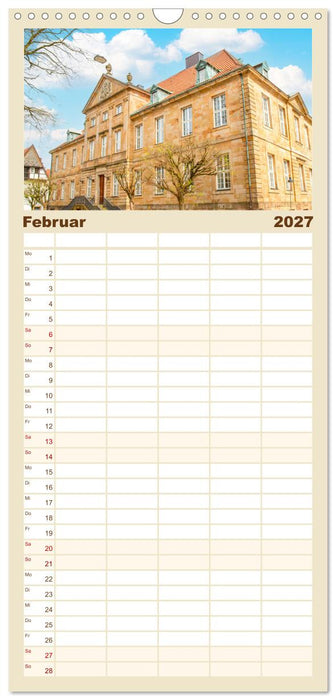 Historisches Osnabrück - Niedersachsen (CALVENDO Familienplaner 2027)