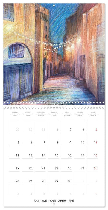 Impressions pastel (CALVENDO Calendrier mensuel 2027)