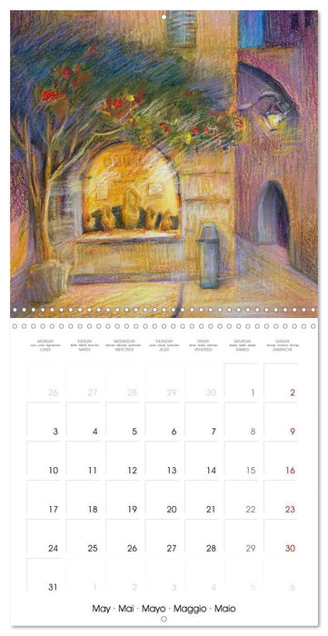 Impressions pastel (CALVENDO Calendrier mensuel 2027)