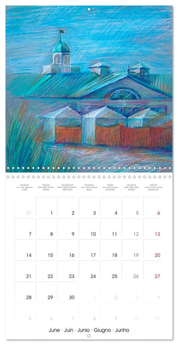 Impressions pastel (CALVENDO Calendrier mensuel 2027)