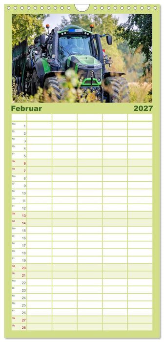 Landwirtschaft im Norden (CALVENDO Familienplaner 2027)