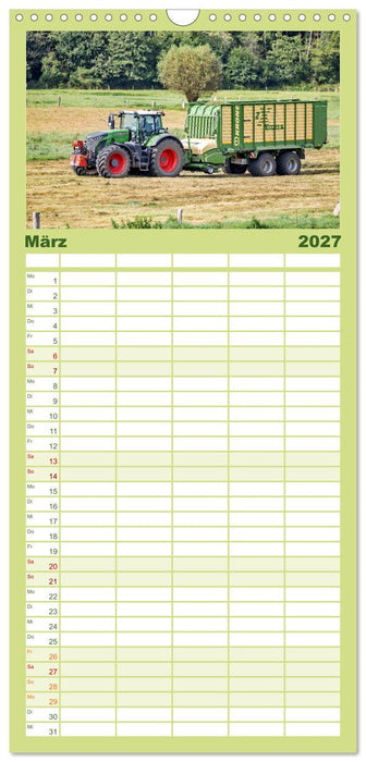Landwirtschaft im Norden (CALVENDO Familienplaner 2027)