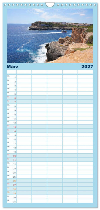 Cala Figuera - Mallorcas Traumbucht (CALVENDO Familienplaner 2027)